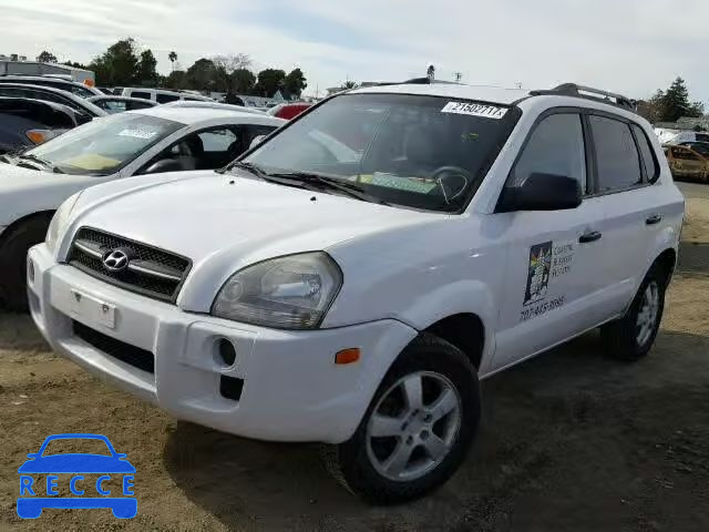 2006 HYUNDAI TUCSON GL KM8JM12B76U361462 зображення 1