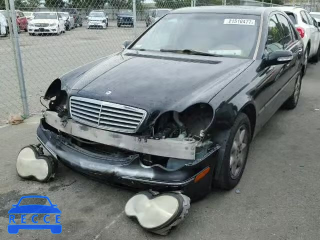 2002 MERCEDES-BENZ C240 WDBRF61J72F148855 зображення 1