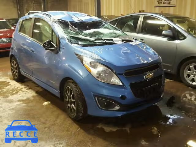 2013 CHEVROLET SPARK 2LT KL8CF6S98DC617282 image 0