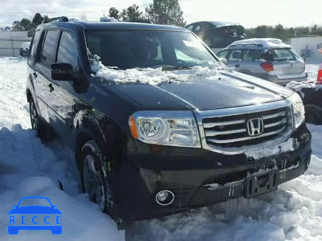 2014 HONDA PILOT EXL 5FNYF4H50EB028639 image 0