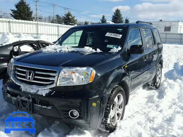 2014 HONDA PILOT EXL 5FNYF4H50EB028639 image 1