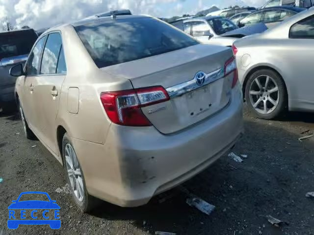 2012 TOYOTA CAMRY HYBR 4T1BD1FK0CU009219 image 2