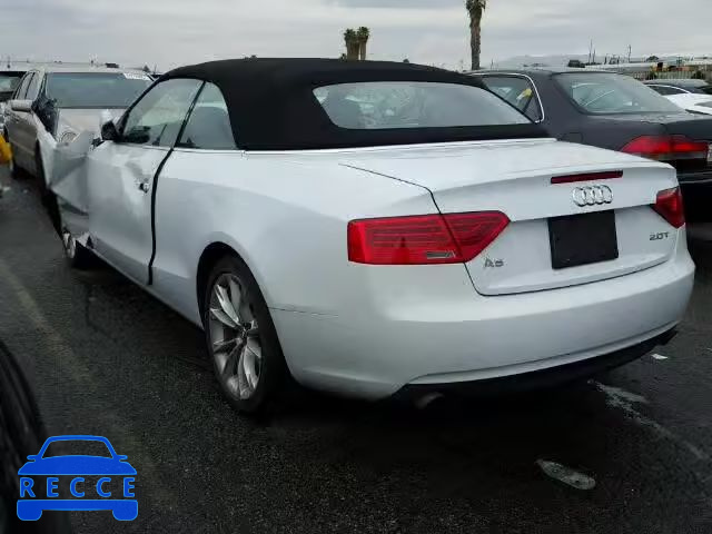 2013 AUDI A5 PREMIUM WAUAFAFH9DN007671 image 2