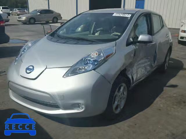 2012 NISSAN LEAF SV/SL JN1AZ0CP8CT019257 Bild 1