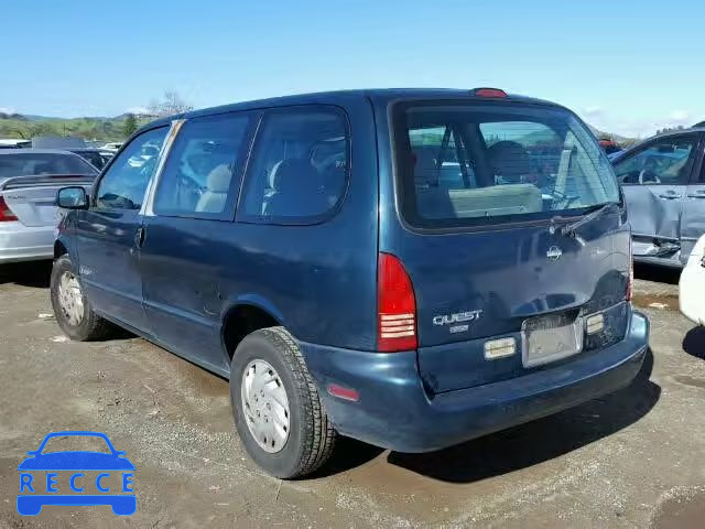 1998 NISSAN QUEST XE/G 4N2ZN1115WD825536 Bild 2