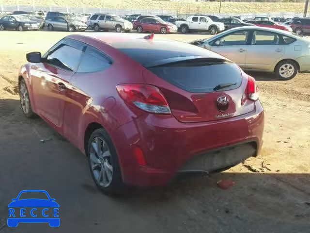 2016 HYUNDAI VELOSTER KMHTC6AD0GU270983 image 2