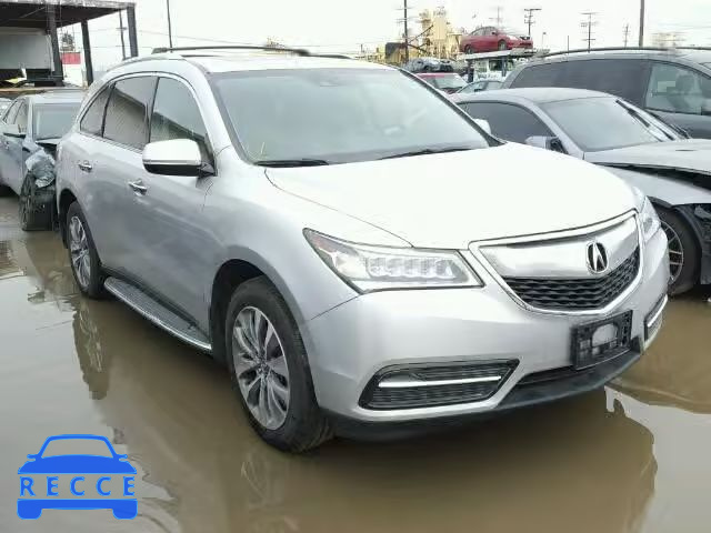 2014 ACURA MDX TECH 5FRYD4H42EB040092 зображення 0