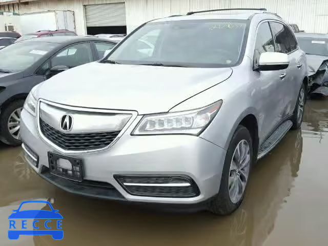 2014 ACURA MDX TECH 5FRYD4H42EB040092 зображення 1