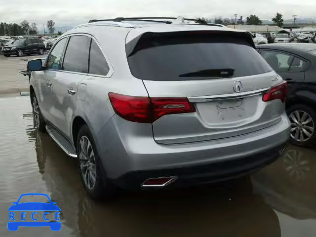 2014 ACURA MDX TECH 5FRYD4H42EB040092 зображення 2