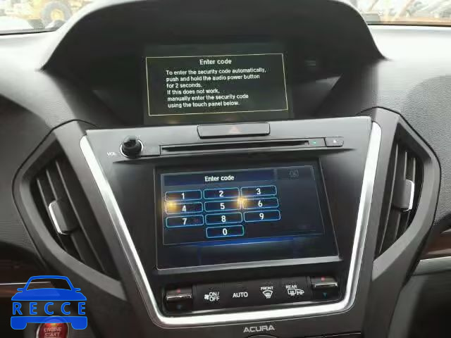 2014 ACURA MDX TECH 5FRYD4H42EB040092 зображення 8