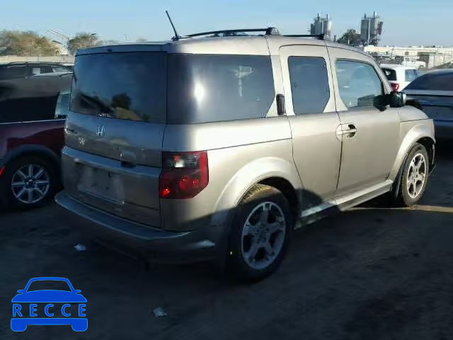 2008 HONDA ELEMENT SC 5J6YH18968L011951 зображення 3