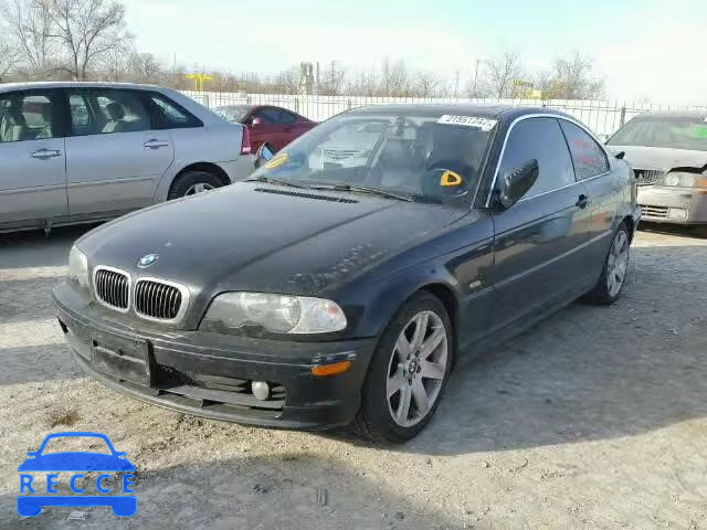 2002 BMW 325CI WBABN33472JW53770 зображення 1