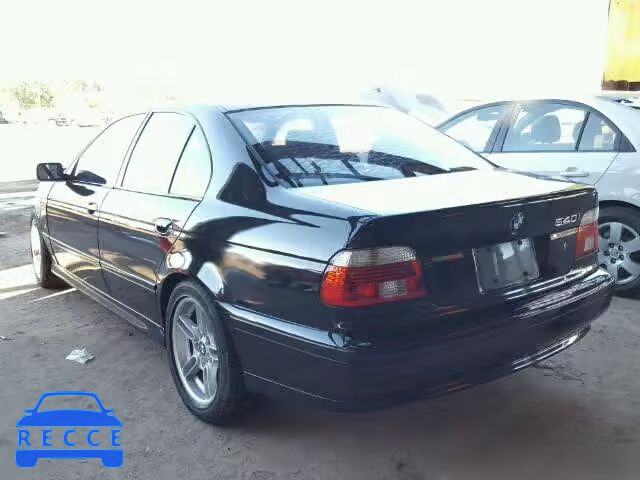 2002 BMW 540I AUTOMATIC WBADN63472GN86191 зображення 2