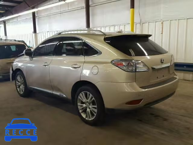 2011 LEXUS RX 450H JTJBC1BA3B2043621 image 2