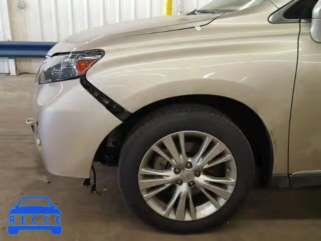 2011 LEXUS RX 450H JTJBC1BA3B2043621 image 8