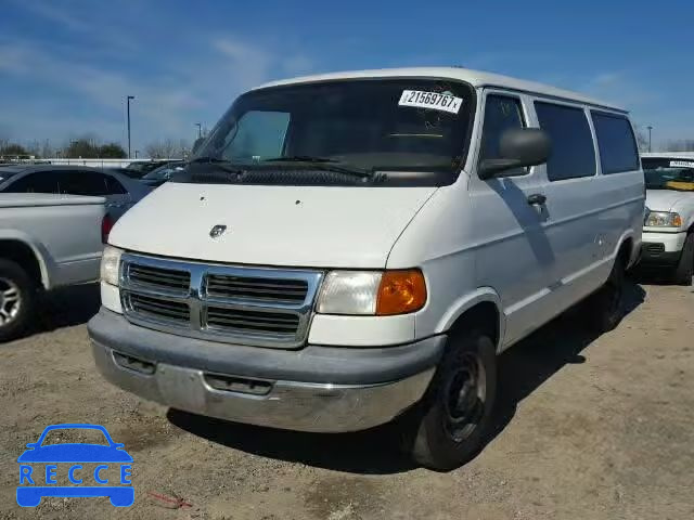 2001 DODGE RAM WAGON 2B5WB25Z21K536660 image 1