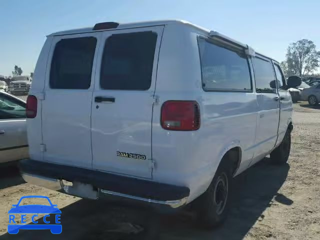 2001 DODGE RAM WAGON 2B5WB25Z21K536660 зображення 3