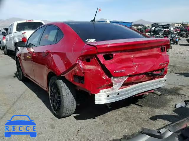 2014 DODGE DART SXT 1C3CDFBB6ED860749 Bild 2