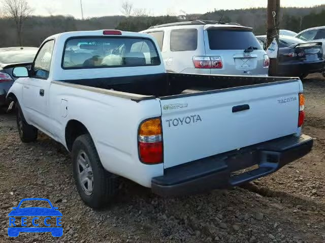 2001 TOYOTA TACOMA 5TENL42N31Z727177 image 2