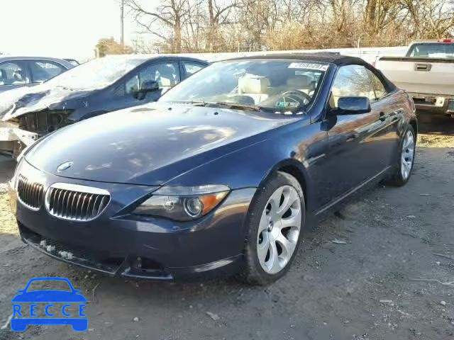 2006 BMW 650I WBAEK13406CN80147 зображення 1