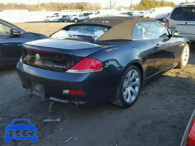 2006 BMW 650I WBAEK13406CN80147 зображення 3