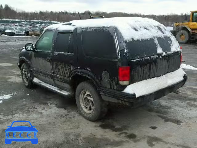 1995 CHEVROLET BLAZER 1GNDT13W3S2151136 image 2