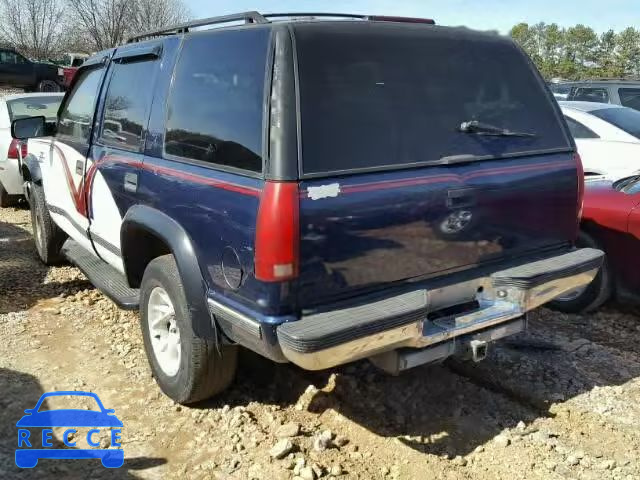 1997 CHEVROLET TAHOE K150 1GNEK13R9VJ305554 image 2