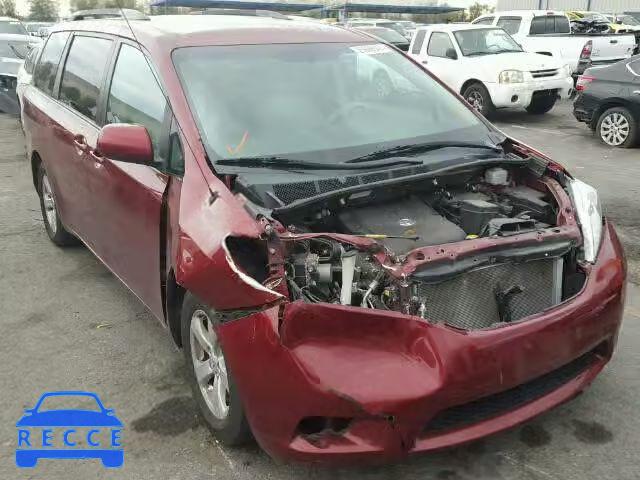 2012 TOYOTA SIENNA LE 5TDKK3DC3CS216726 image 0