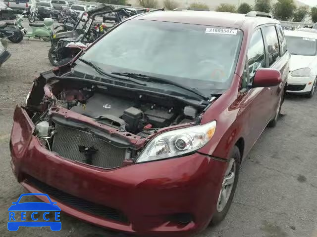 2012 TOYOTA SIENNA LE 5TDKK3DC3CS216726 image 1