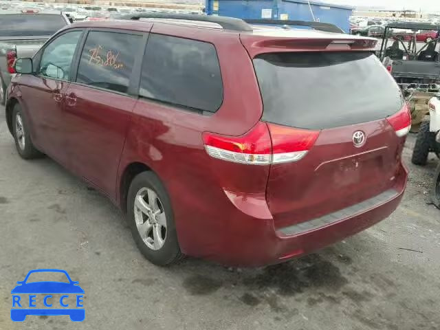2012 TOYOTA SIENNA LE 5TDKK3DC3CS216726 image 2