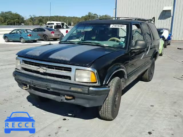 1996 CHEVROLET BLAZER 1GNDT13W9T2100449 зображення 1