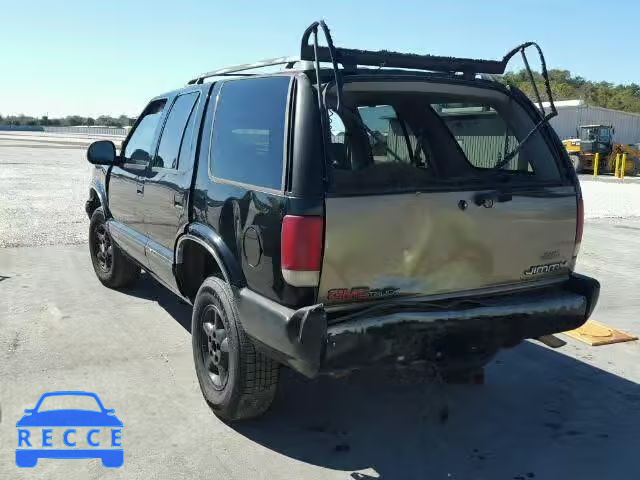 1996 CHEVROLET BLAZER 1GNDT13W9T2100449 image 2