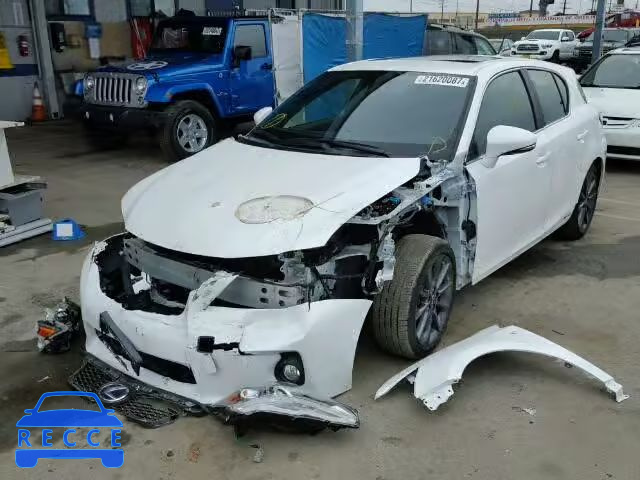 2012 LEXUS CT200H JTHKD5BH8C2080524 зображення 1