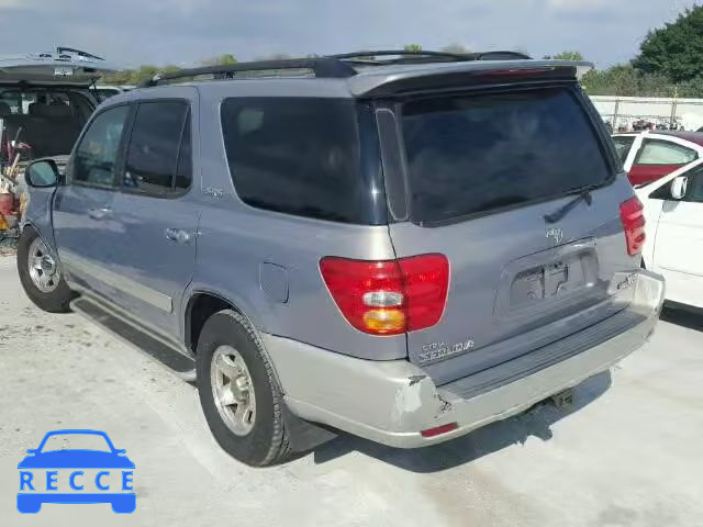 2001 TOYOTA SEQUOIA SR 5TDZT34A61S044506 image 2