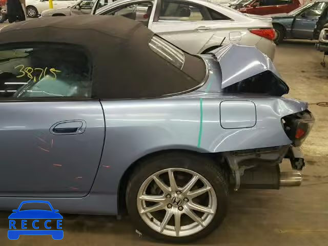 2005 HONDA S2000 JHMAP21435S000159 image 8