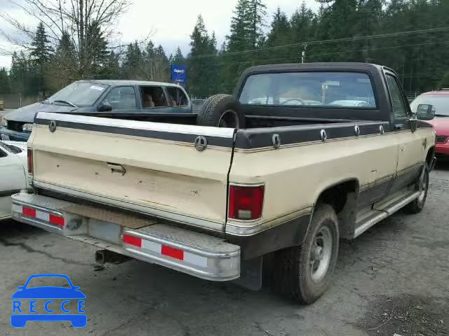 1986 CHEVROLET K10 1GCEK14H5GS117965 зображення 3