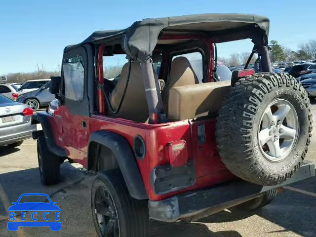 1998 JEEP WRANGLER S 1J4FY29P8WP732255 image 9