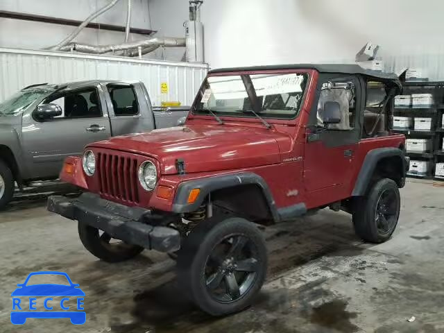 1998 JEEP WRANGLER S 1J4FY29P8WP732255 image 1