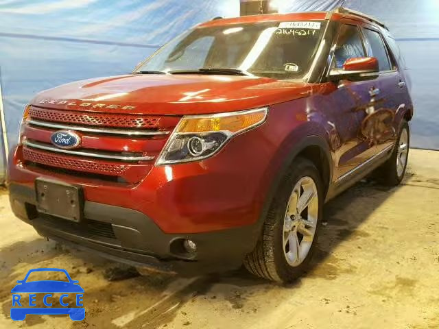 2015 FORD EXPLORER L 1FM5K8F81FGB57379 image 1