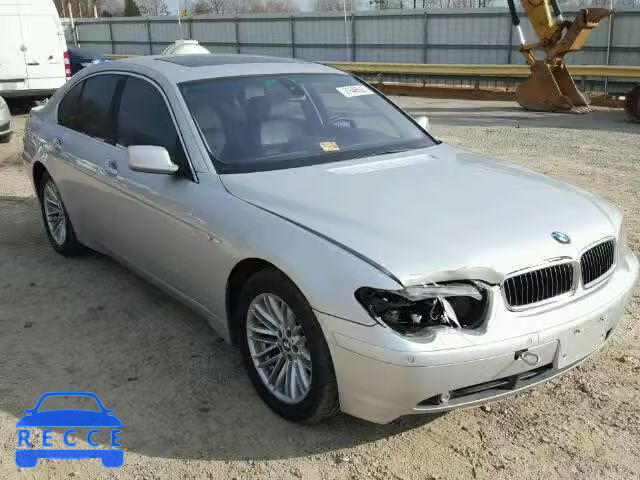 2004 BMW 745I WBAGL634X4DP71794 зображення 0