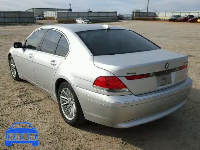 2004 BMW 745I WBAGL634X4DP71794 image 2