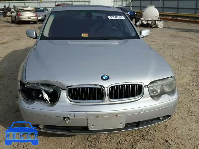 2004 BMW 745I WBAGL634X4DP71794 Bild 8
