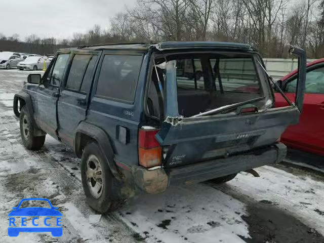 1995 JEEP CHEROKEE S 1J4FJ68S8SL612586 image 2