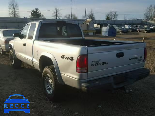 2003 DODGE DAKOTA SXT 1D7HG12XX3S342181 зображення 2