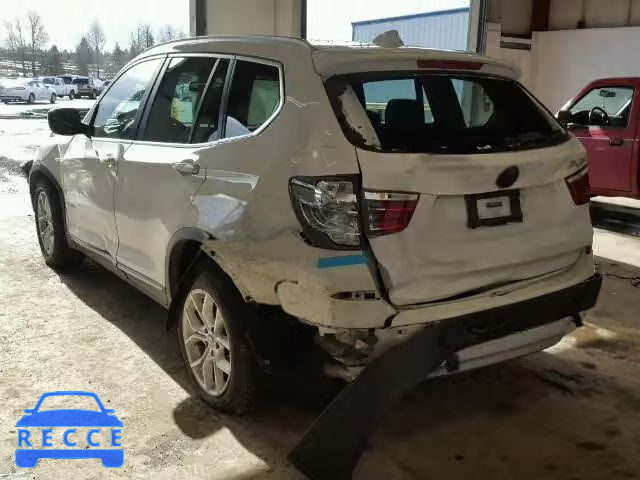 2013 BMW X3 XDRIVE2 5UXWX9C55D0A30264 image 2