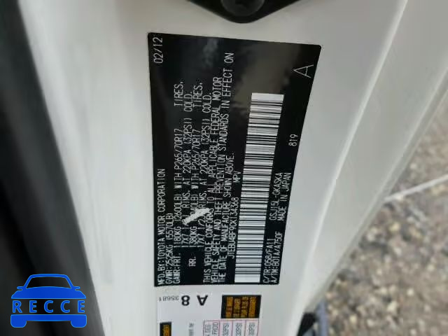 2012 TOYOTA FJ CRUISER JTEBU4BF9CK134368 image 9