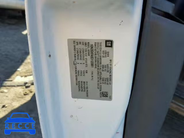 2012 CHEVROLET EXPRESS G3 1GNZGXFA0C1123881 image 9