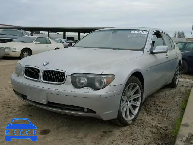 2003 BMW 745 WBAGL63493DP62809 image 1