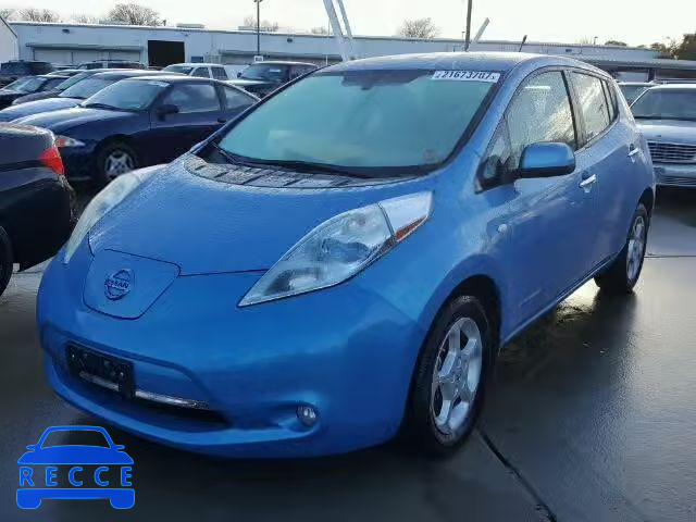 2011 NISSAN LEAF SV/SL JN1AZ0CPXBT002474 image 1