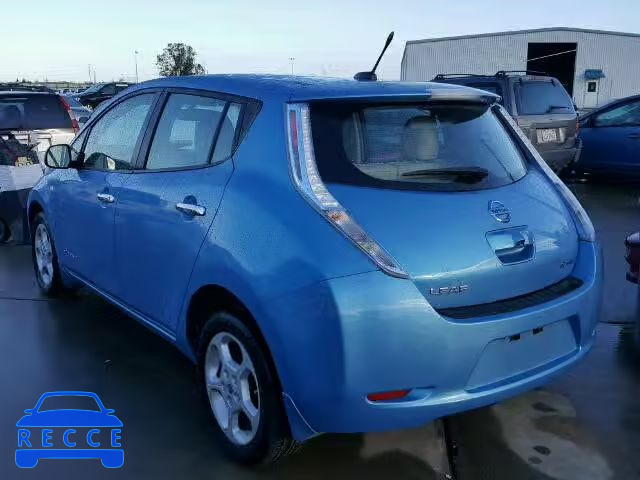 2011 NISSAN LEAF SV/SL JN1AZ0CPXBT002474 зображення 2